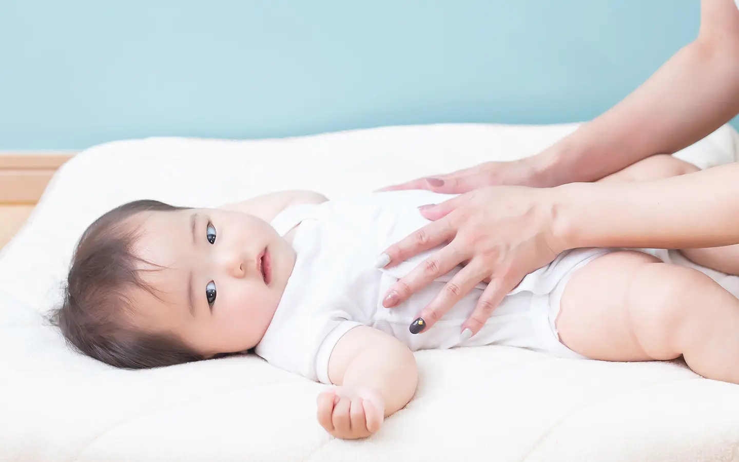 発達発育を促すベビーマッサージ